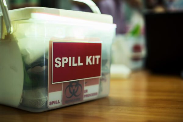 Emergency,Spill,Kit,Wall,Signs,In,Box,For,Use,In
